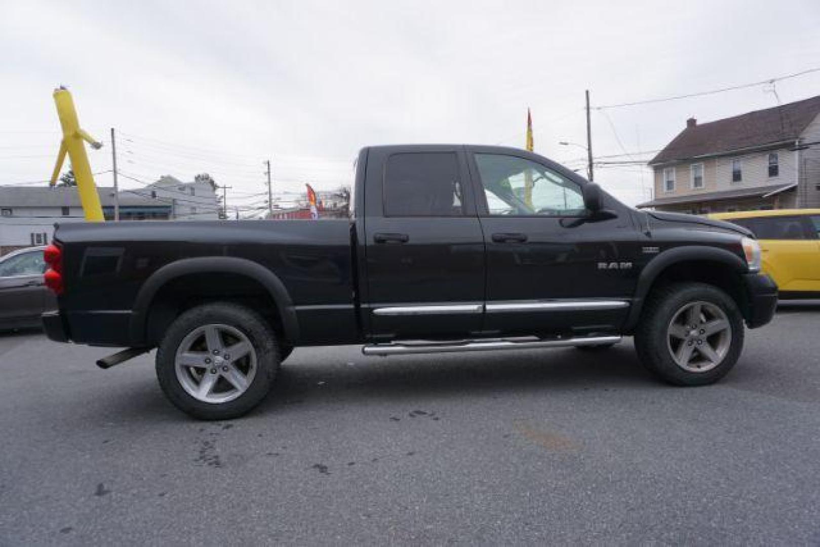 2008 Electric Blue Pearl Dodge Ram 1500 Laramie Quad Cab 4WD (1D7HU18208S) with an 5.7L V8 OHV 16V engine, 5-Speed Automatic transmission, located at 312 Centre Ave, Schuylkill Haven, PA, 17972, (570) 593-5278, 40.638130, -76.177383 - Photo#11