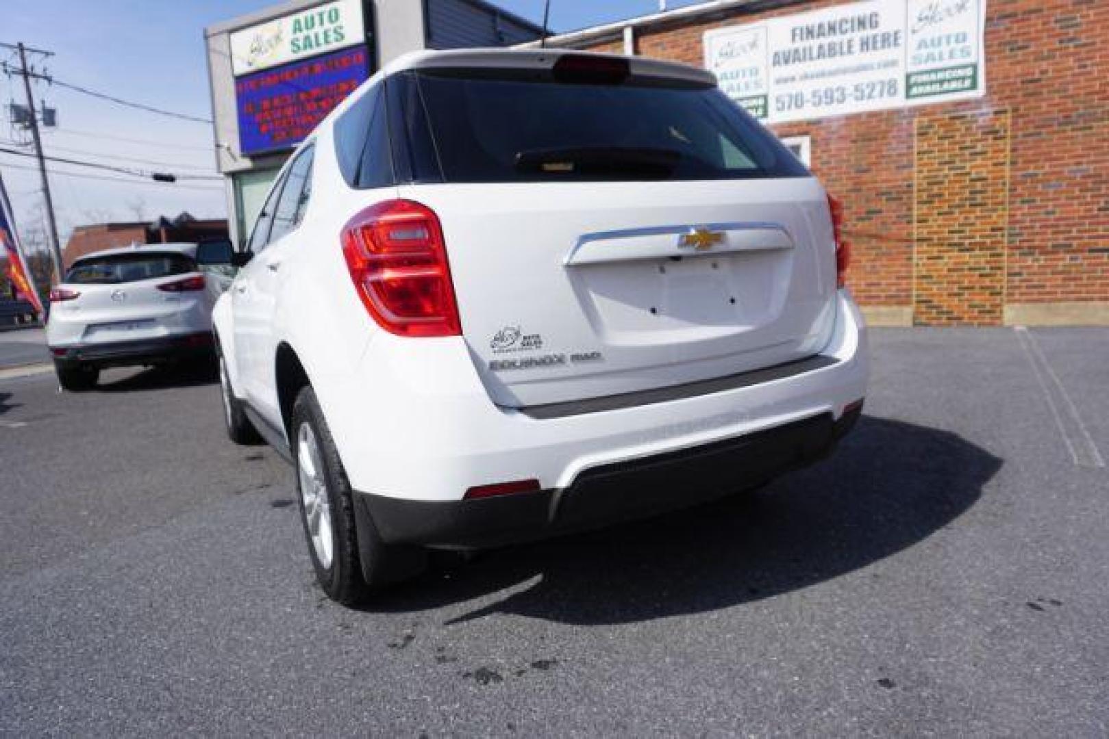 2017 Summit White /Jet Black Chevrolet Equinox LS (2GNFLEEK2H6) , located at 312 Centre Ave, Schuylkill Haven, PA, 17972, (570) 593-5278, 40.638130, -76.177383 - Photo#13