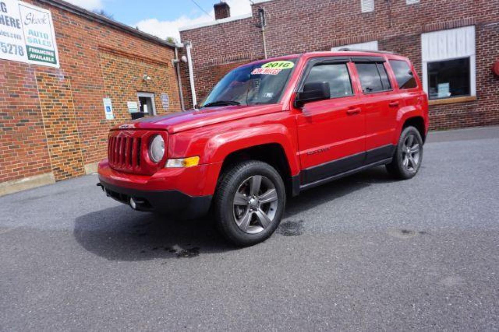 2016 Redline 2 Coat Pearl /Dark Slate Gray Jeep Patriot Sport SE (1C4NJRBB3GD) with an 2.4L I-4 DOHC engine, located at 312 Centre Ave, Schuylkill Haven, PA, 17972, (570) 593-5278, 40.638130, -76.177383 - Aluminum/Alloy wheels, Back up camera, locking/limited slip differential - Photo#2