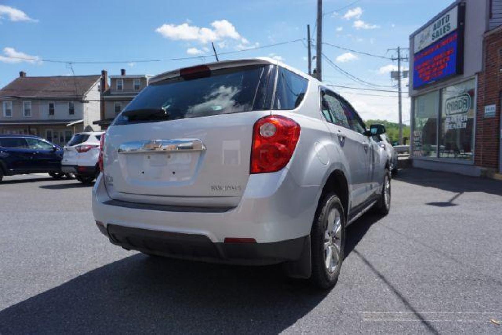 2015 Silver Ice Metallic /Jet Black Chevrolet Equinox LS (2GNFLEEK6F6) with an ECOTEC 2.4L I-4 gasoline direct injection engine, located at 312 Centre Ave, Schuylkill Haven, PA, 17972, (570) 593-5278, 40.638130, -76.177383 - Power Driver's Seat - Photo#9