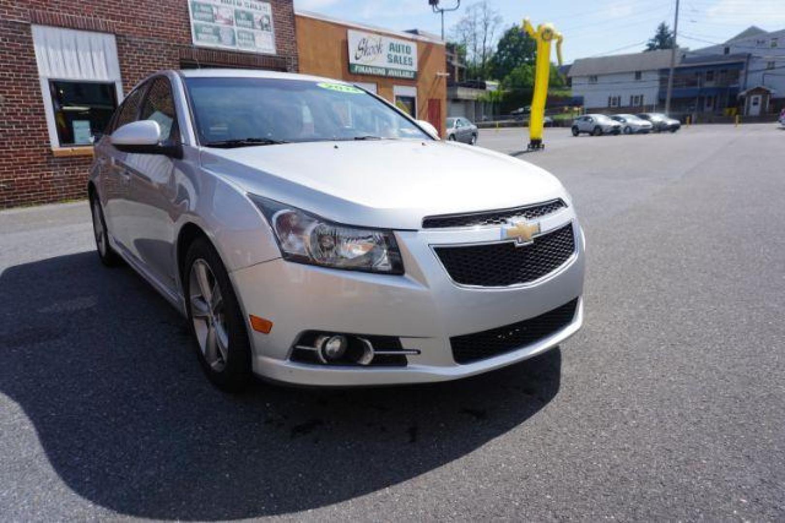2014 Champagne Silver Metallic /Jet Black Chevrolet Cruze 2LT Auto (1G1PE5SB2E7) with an 1.4L L4 DOHC 16V TURBO engine, 6-Speed Automatic transmission, located at 312 Centre Ave, Schuylkill Haven, PA, 17972, (570) 593-5278, 40.638130, -76.177383 - Photo#5