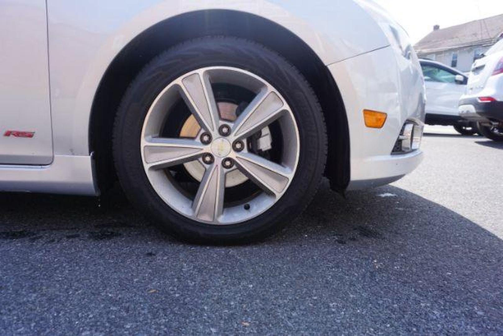 2014 Champagne Silver Metallic /Jet Black Chevrolet Cruze 2LT Auto (1G1PE5SB2E7) with an 1.4L L4 DOHC 16V TURBO engine, 6-Speed Automatic transmission, located at 312 Centre Ave, Schuylkill Haven, PA, 17972, (570) 593-5278, 40.638130, -76.177383 - Photo#7