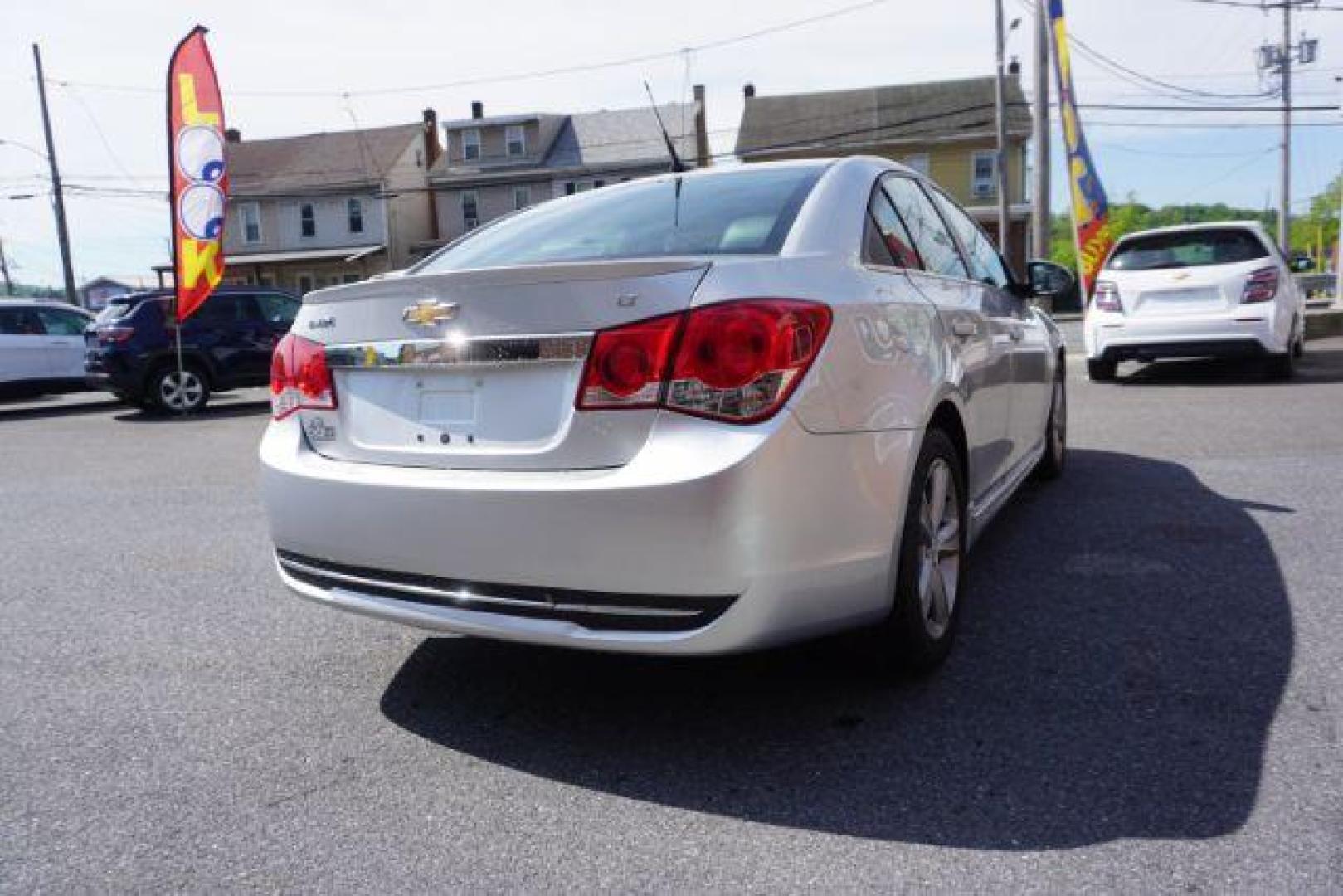 2014 Champagne Silver Metallic /Jet Black Chevrolet Cruze 2LT Auto (1G1PE5SB2E7) with an 1.4L L4 DOHC 16V TURBO engine, 6-Speed Automatic transmission, located at 312 Centre Ave, Schuylkill Haven, PA, 17972, (570) 593-5278, 40.638130, -76.177383 - Photo#10