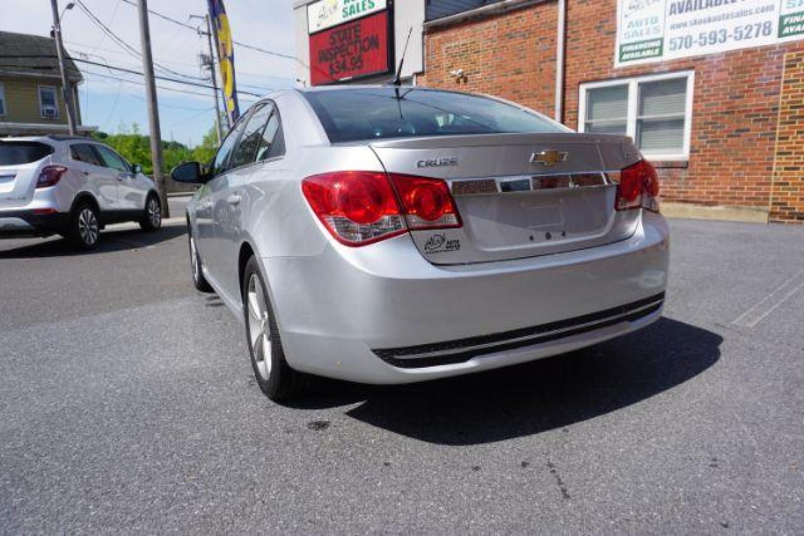 2014 Champagne Silver Metallic /Jet Black Chevrolet Cruze 2LT Auto (1G1PE5SB2E7) with an 1.4L L4 DOHC 16V TURBO engine, 6-Speed Automatic transmission, located at 312 Centre Ave, Schuylkill Haven, PA, 17972, (570) 593-5278, 40.638130, -76.177383 - Photo#12