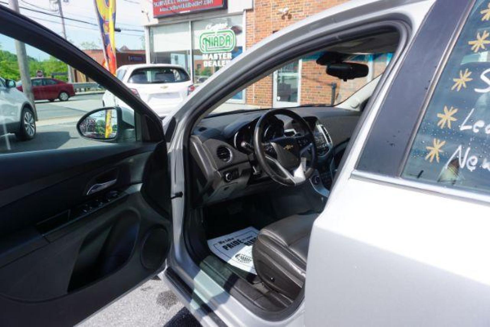 2014 Champagne Silver Metallic /Jet Black Chevrolet Cruze 2LT Auto (1G1PE5SB2E7) with an 1.4L L4 DOHC 16V TURBO engine, 6-Speed Automatic transmission, located at 312 Centre Ave, Schuylkill Haven, PA, 17972, (570) 593-5278, 40.638130, -76.177383 - Photo#19