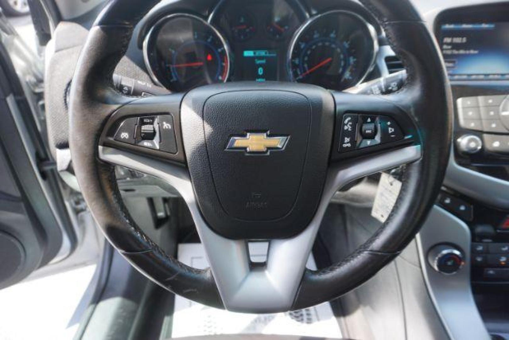 2014 Champagne Silver Metallic /Jet Black Chevrolet Cruze 2LT Auto (1G1PE5SB2E7) with an 1.4L L4 DOHC 16V TURBO engine, 6-Speed Automatic transmission, located at 312 Centre Ave, Schuylkill Haven, PA, 17972, (570) 593-5278, 40.638130, -76.177383 - Photo#24
