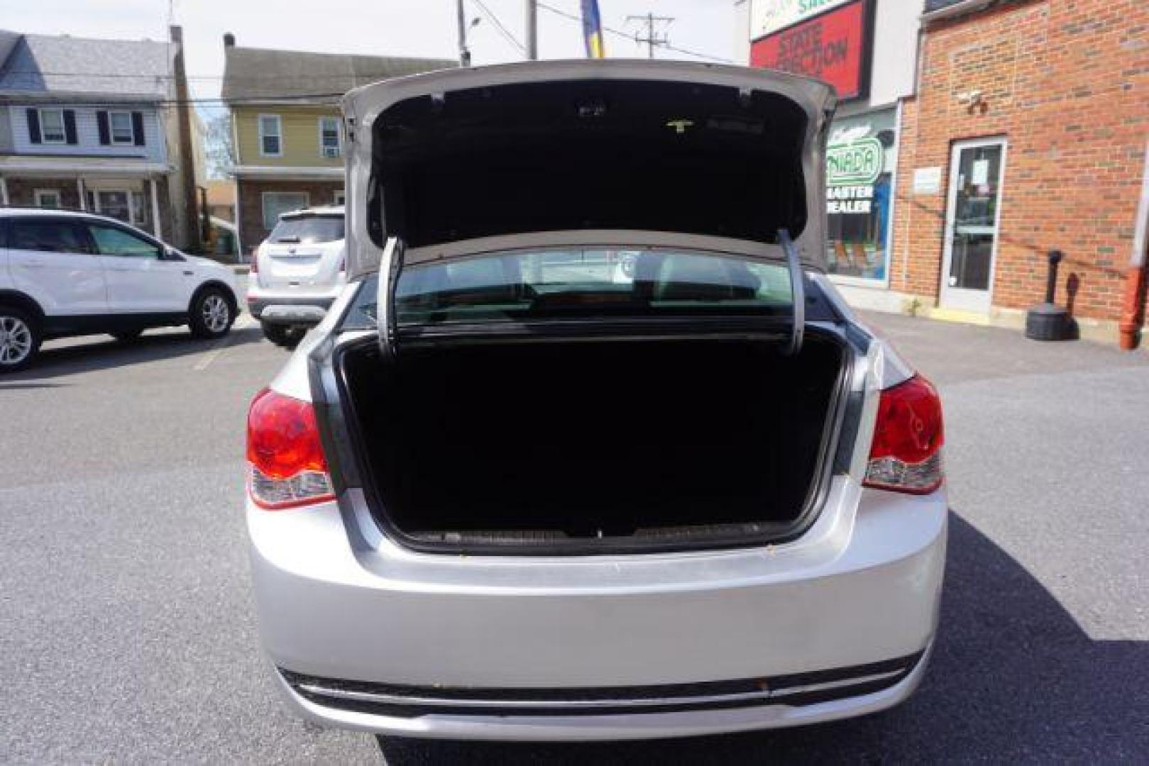 2014 Champagne Silver Metallic /Jet Black Chevrolet Cruze 2LT Auto (1G1PE5SB2E7) with an 1.4L L4 DOHC 16V TURBO engine, 6-Speed Automatic transmission, located at 312 Centre Ave, Schuylkill Haven, PA, 17972, (570) 593-5278, 40.638130, -76.177383 - Photo#39