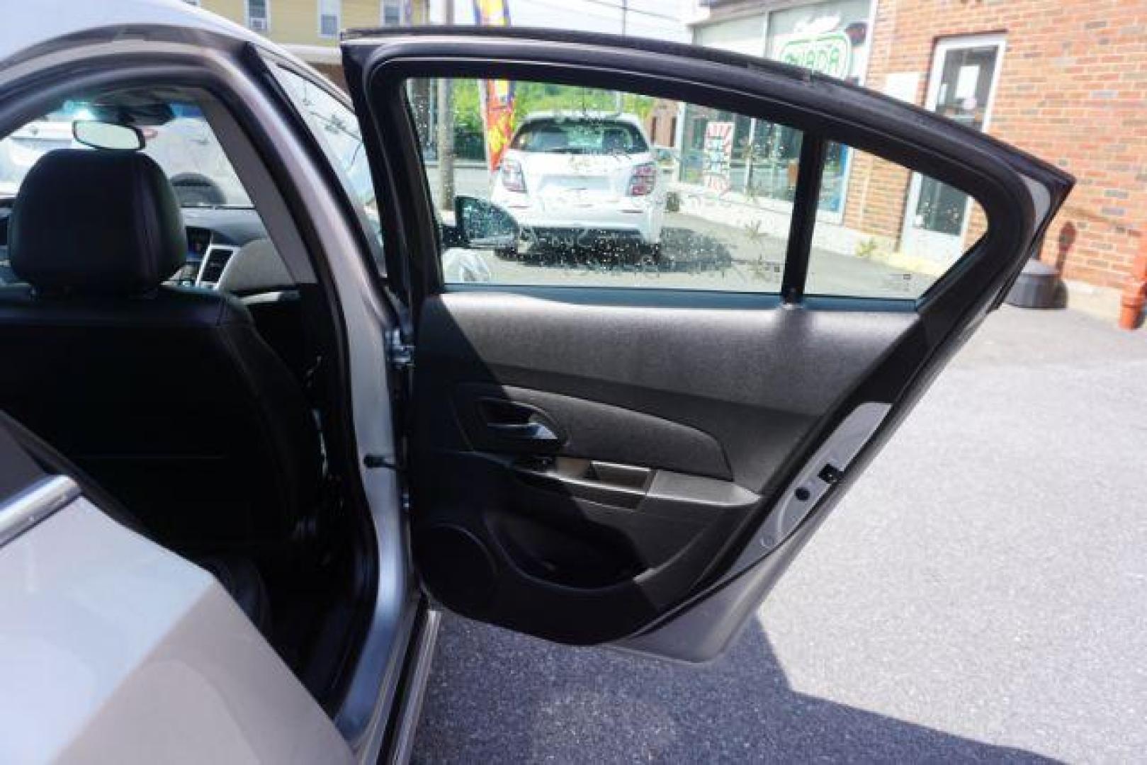 2014 Champagne Silver Metallic /Jet Black Chevrolet Cruze 2LT Auto (1G1PE5SB2E7) with an 1.4L L4 DOHC 16V TURBO engine, 6-Speed Automatic transmission, located at 312 Centre Ave, Schuylkill Haven, PA, 17972, (570) 593-5278, 40.638130, -76.177383 - Photo#41