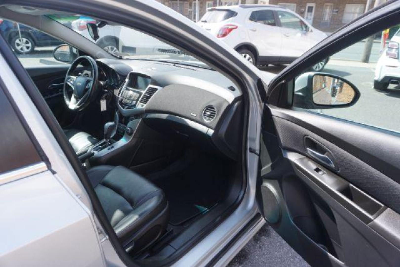 2014 Champagne Silver Metallic /Jet Black Chevrolet Cruze 2LT Auto (1G1PE5SB2E7) with an 1.4L L4 DOHC 16V TURBO engine, 6-Speed Automatic transmission, located at 312 Centre Ave, Schuylkill Haven, PA, 17972, (570) 593-5278, 40.638130, -76.177383 - Photo#47