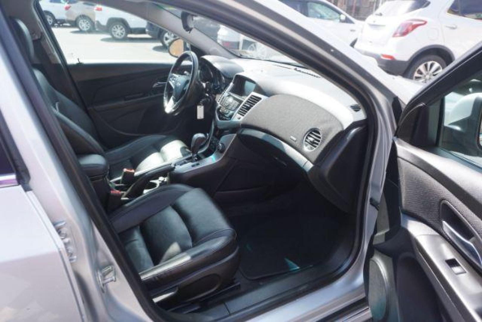 2014 Champagne Silver Metallic /Jet Black Chevrolet Cruze 2LT Auto (1G1PE5SB2E7) with an 1.4L L4 DOHC 16V TURBO engine, 6-Speed Automatic transmission, located at 312 Centre Ave, Schuylkill Haven, PA, 17972, (570) 593-5278, 40.638130, -76.177383 - Photo#48