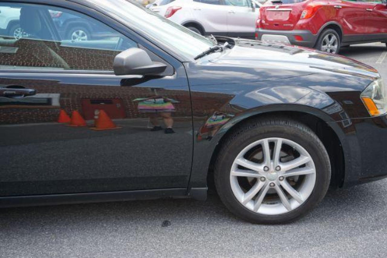 2013 Black Clearcoat Dodge Avenger SE V6 (1C3CDZAGXDN) with an Pentastar 3.6L V-6 DOHC engine, located at 312 Centre Ave, Schuylkill Haven, PA, 17972, (570) 593-5278, 40.638130, -76.177383 - Photo#3