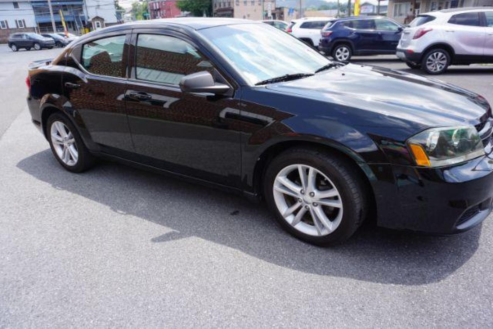 2013 Black Clearcoat Dodge Avenger SE V6 (1C3CDZAGXDN) with an Pentastar 3.6L V-6 DOHC engine, located at 312 Centre Ave, Schuylkill Haven, PA, 17972, (570) 593-5278, 40.638130, -76.177383 - Photo#5