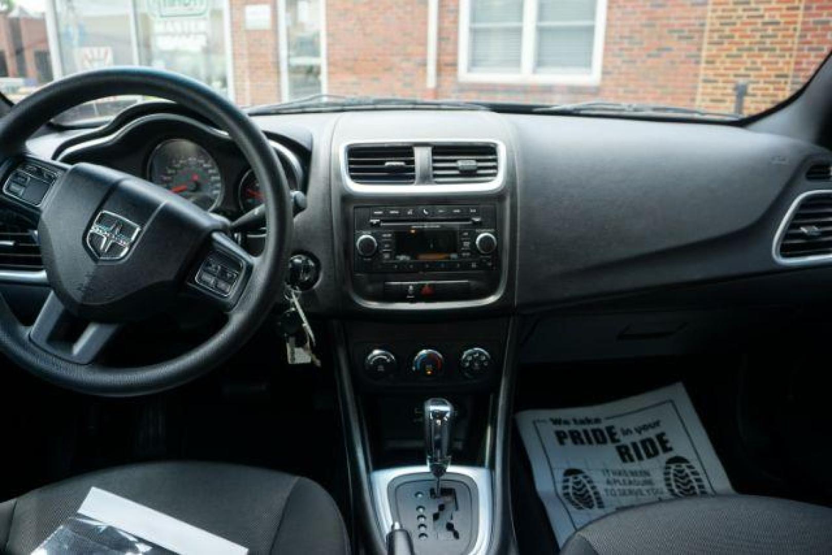2013 Black Clearcoat Dodge Avenger SE V6 (1C3CDZAGXDN) with an Pentastar 3.6L V-6 DOHC engine, located at 312 Centre Ave, Schuylkill Haven, PA, 17972, (570) 593-5278, 40.638130, -76.177383 - Photo#13