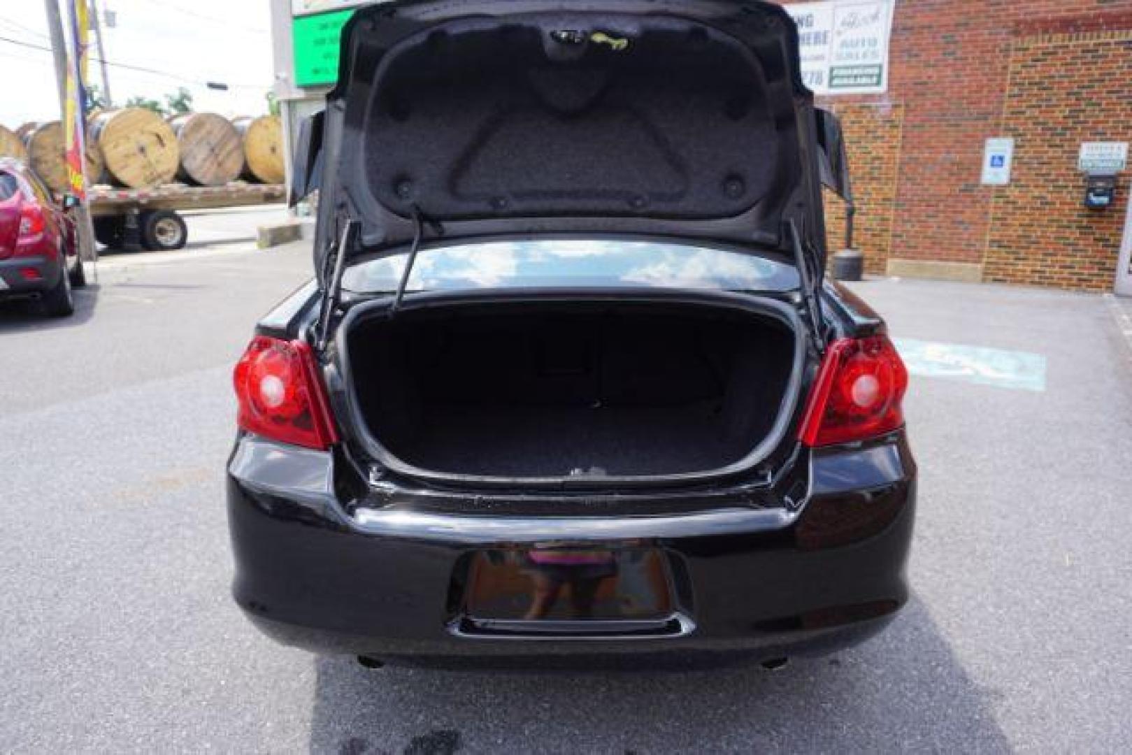 2013 Black Clearcoat Dodge Avenger SE V6 (1C3CDZAGXDN) with an Pentastar 3.6L V-6 DOHC engine, located at 312 Centre Ave, Schuylkill Haven, PA, 17972, (570) 593-5278, 40.638130, -76.177383 - Photo#14