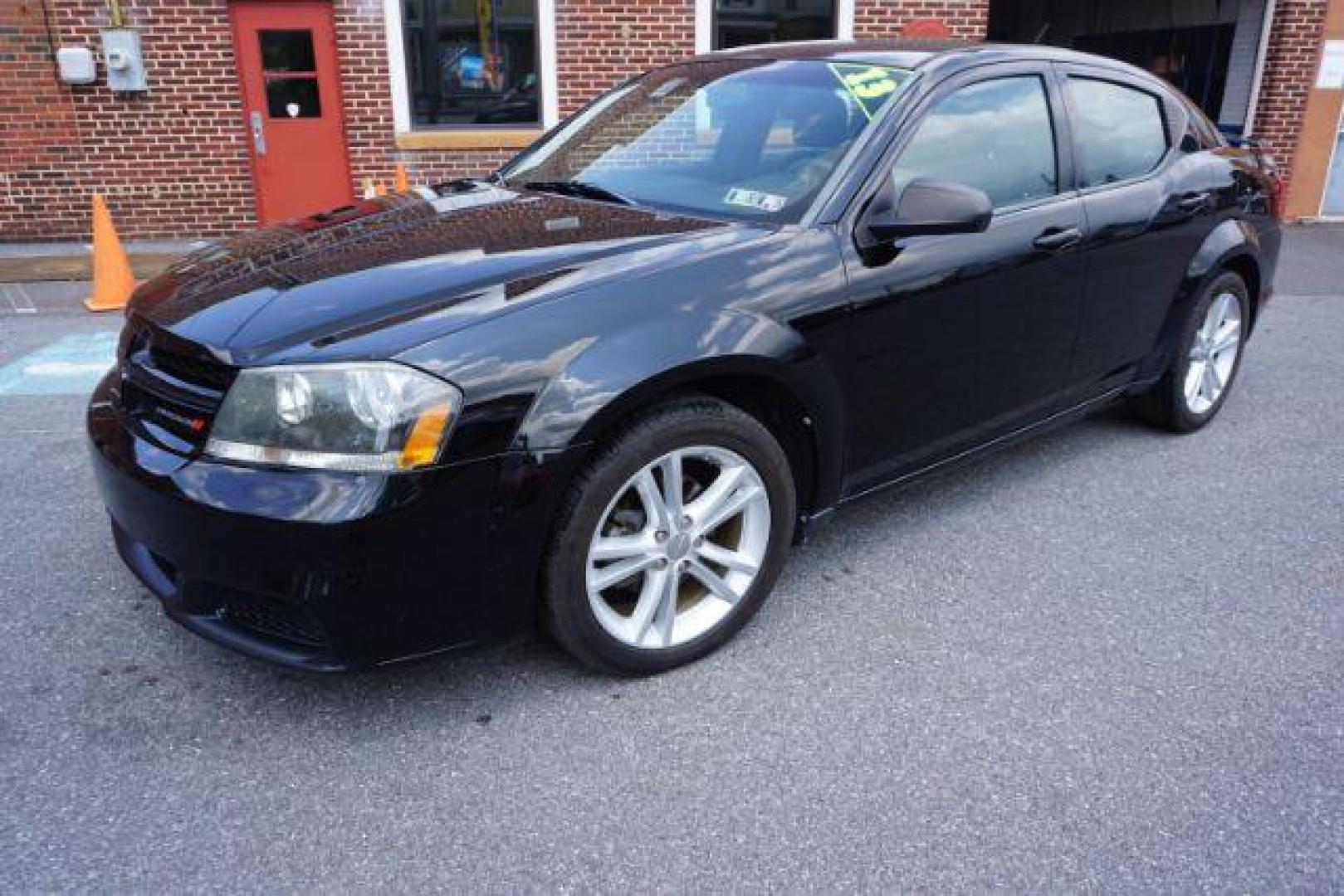 2013 Black Clearcoat Dodge Avenger SE V6 (1C3CDZAGXDN) with an Pentastar 3.6L V-6 DOHC engine, located at 312 Centre Ave, Schuylkill Haven, PA, 17972, (570) 593-5278, 40.638130, -76.177383 - Photo#21