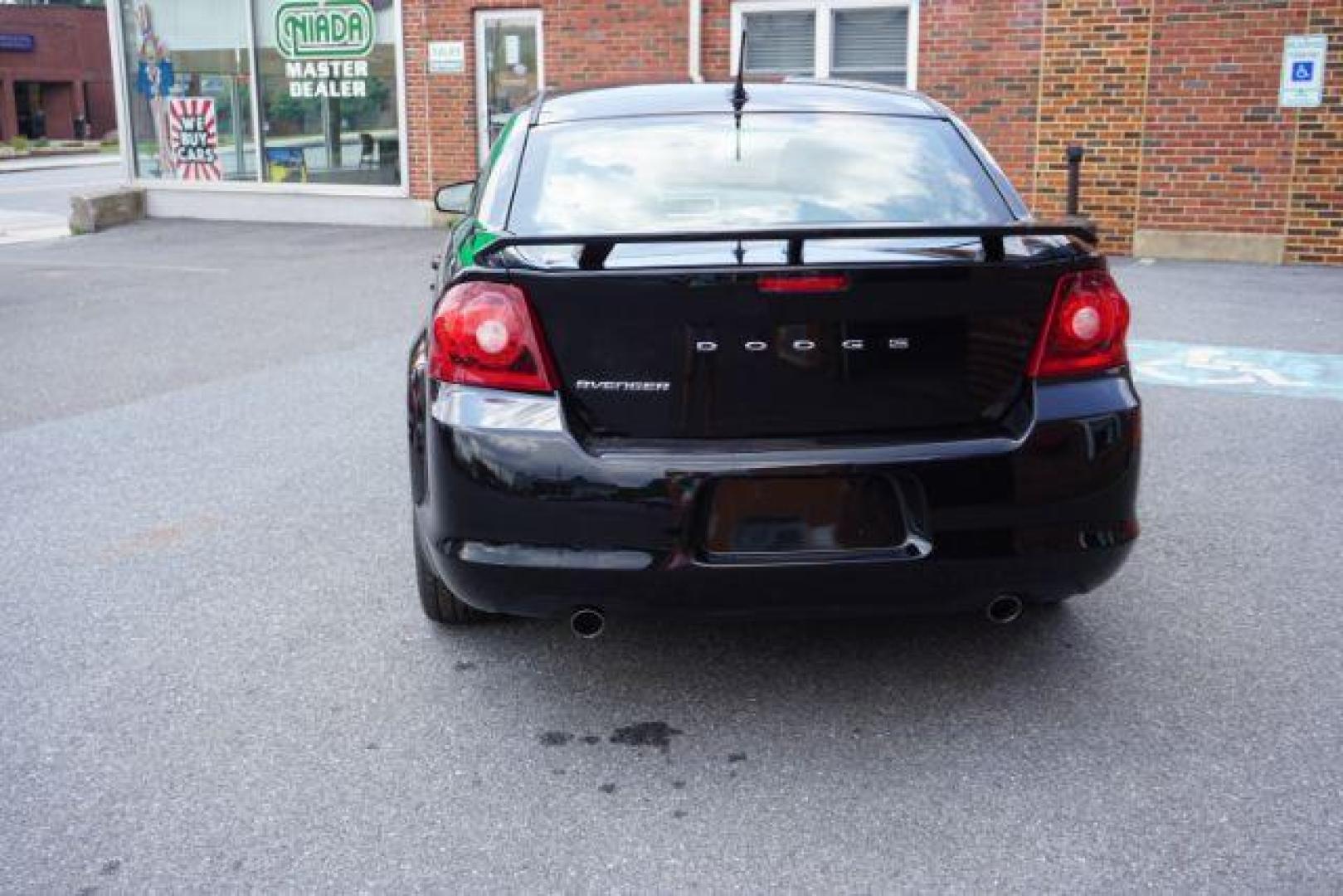 2013 Black Clearcoat Dodge Avenger SE V6 (1C3CDZAGXDN) with an Pentastar 3.6L V-6 DOHC engine, located at 312 Centre Ave, Schuylkill Haven, PA, 17972, (570) 593-5278, 40.638130, -76.177383 - Photo#27