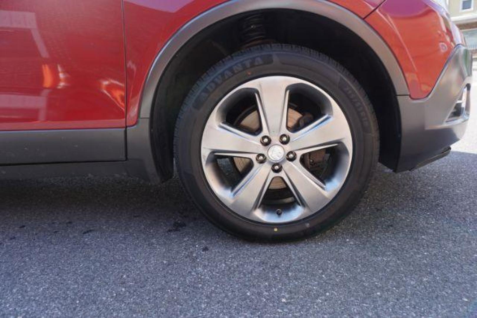 2014 Ruby Red Metallic Buick Encore Convenience AWD (KL4CJFSB5EB) with an 1.4L L4 DOHC 16V TUR engine, 6-Speed Automatic transmission, located at 312 Centre Ave, Schuylkill Haven, PA, 17972, (570) 593-5278, 40.638130, -76.177383 - Photo#4