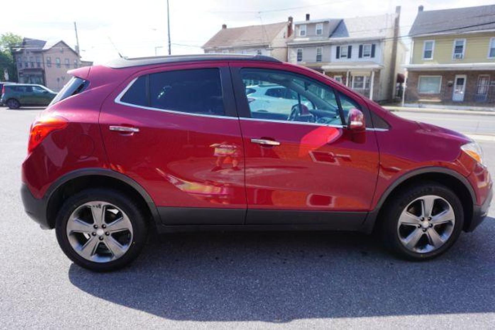 2014 Ruby Red Metallic Buick Encore Convenience AWD (KL4CJFSB5EB) with an 1.4L L4 DOHC 16V TUR engine, 6-Speed Automatic transmission, located at 312 Centre Ave, Schuylkill Haven, PA, 17972, (570) 593-5278, 40.638130, -76.177383 - Photo#5