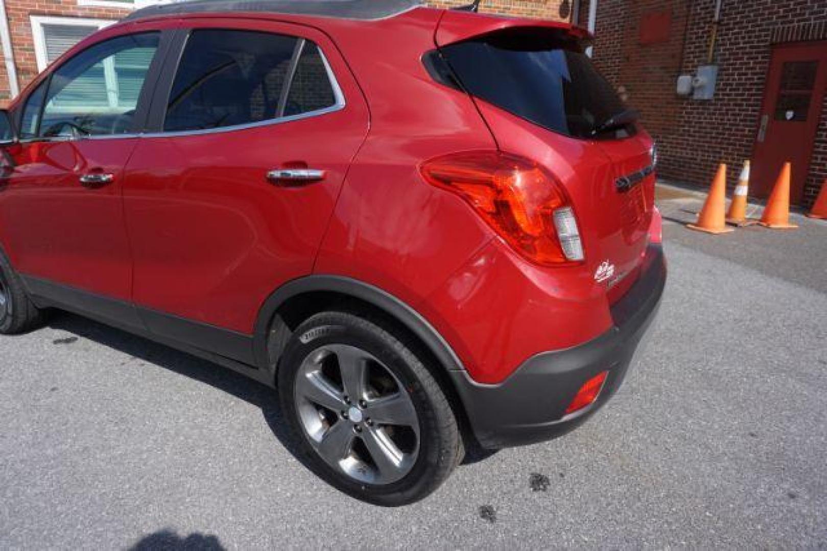 2014 Ruby Red Metallic Buick Encore Convenience AWD (KL4CJFSB5EB) with an 1.4L L4 DOHC 16V TUR engine, 6-Speed Automatic transmission, located at 312 Centre Ave, Schuylkill Haven, PA, 17972, (570) 593-5278, 40.638130, -76.177383 - Photo#11