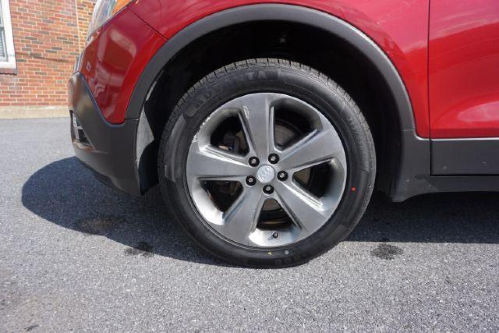 2014 Ruby Red Metallic Buick Encore Convenience AWD (KL4CJFSB5EB) with an 1.4L L4 DOHC 16V TUR engine, 6-Speed Automatic transmission, located at 312 Centre Ave, Schuylkill Haven, PA, 17972, (570) 593-5278, 40.638130, -76.177383 - Photo#16