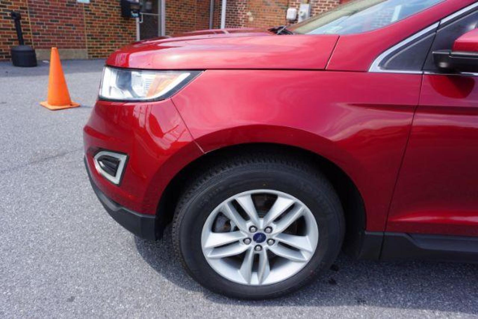 2016 Ruby Red Metallic Tinted Clearcoat Ford Edge SEL (2FMPK4J91GB) , located at 312 Centre Ave, Schuylkill Haven, PA, 17972, (570) 593-5278, 40.638130, -76.177383 - Photo#1