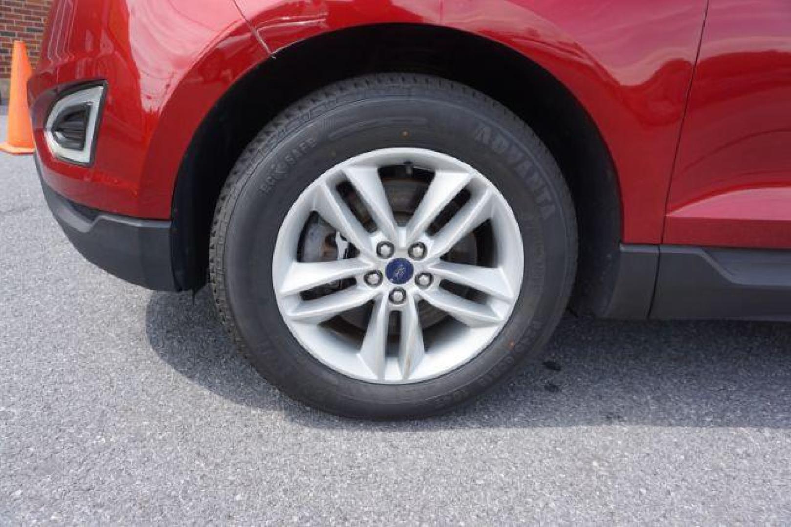 2016 Ruby Red Metallic Tinted Clearcoat Ford Edge SEL (2FMPK4J91GB) , located at 312 Centre Ave, Schuylkill Haven, PA, 17972, (570) 593-5278, 40.638130, -76.177383 - Photo#2