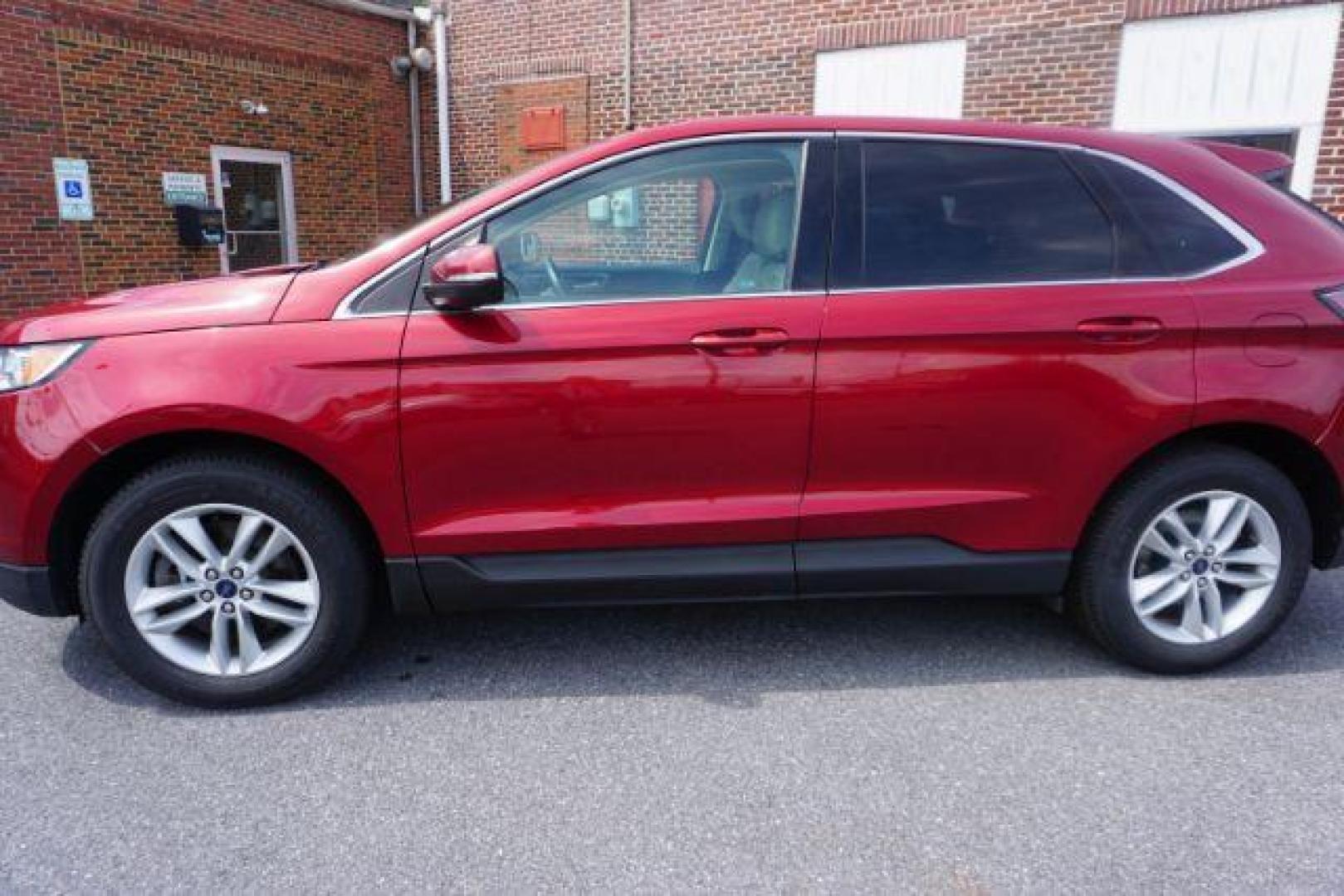 2016 Ruby Red Metallic Tinted Clearcoat Ford Edge SEL (2FMPK4J91GB) , located at 312 Centre Ave, Schuylkill Haven, PA, 17972, (570) 593-5278, 40.638130, -76.177383 - Photo#3