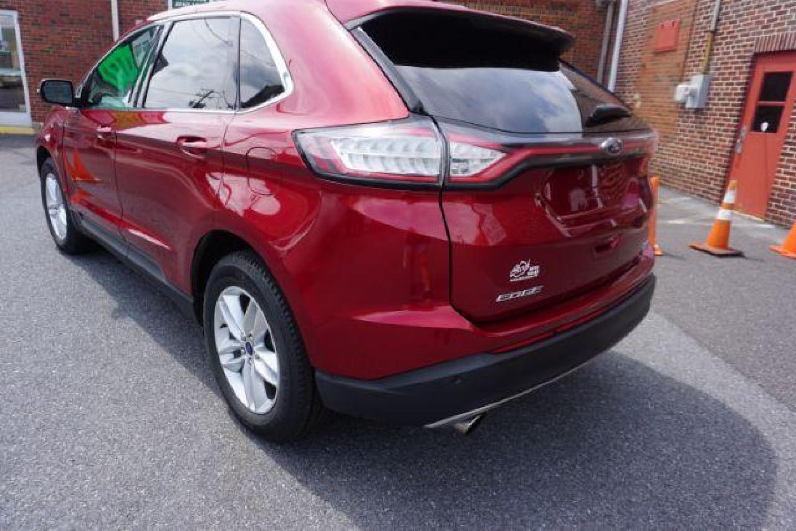 2016 Ruby Red Metallic Tinted Clearcoat Ford Edge SEL (2FMPK4J91GB) , located at 312 Centre Ave, Schuylkill Haven, PA, 17972, (570) 593-5278, 40.638130, -76.177383 - Photo#6