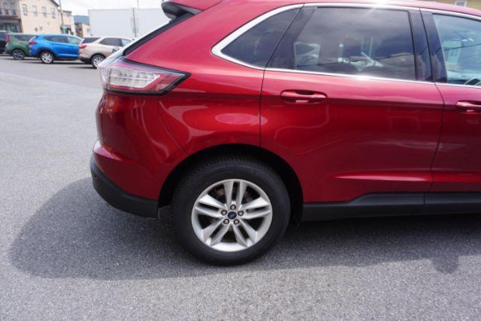 2016 Ruby Red Metallic Tinted Clearcoat Ford Edge SEL (2FMPK4J91GB) , located at 312 Centre Ave, Schuylkill Haven, PA, 17972, (570) 593-5278, 40.638130, -76.177383 - Photo#8