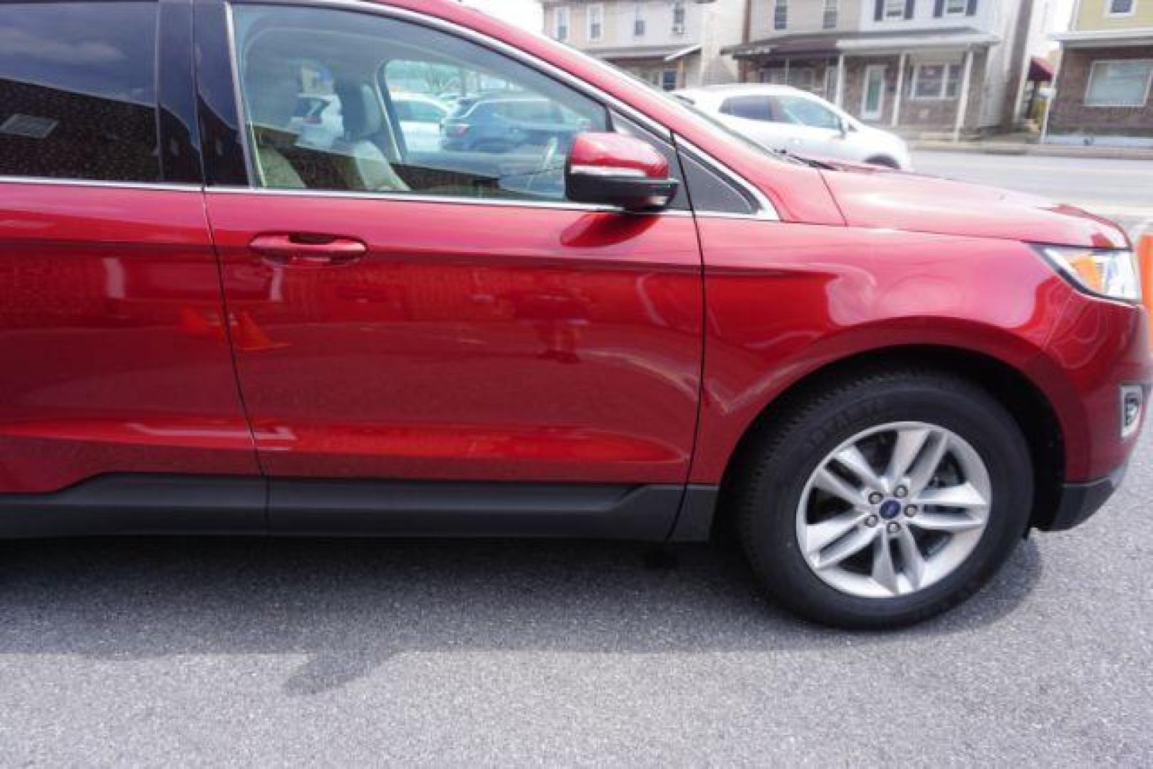 2016 Ruby Red Metallic Tinted Clearcoat Ford Edge SEL (2FMPK4J91GB) , located at 312 Centre Ave, Schuylkill Haven, PA, 17972, (570) 593-5278, 40.638130, -76.177383 - Photo#10