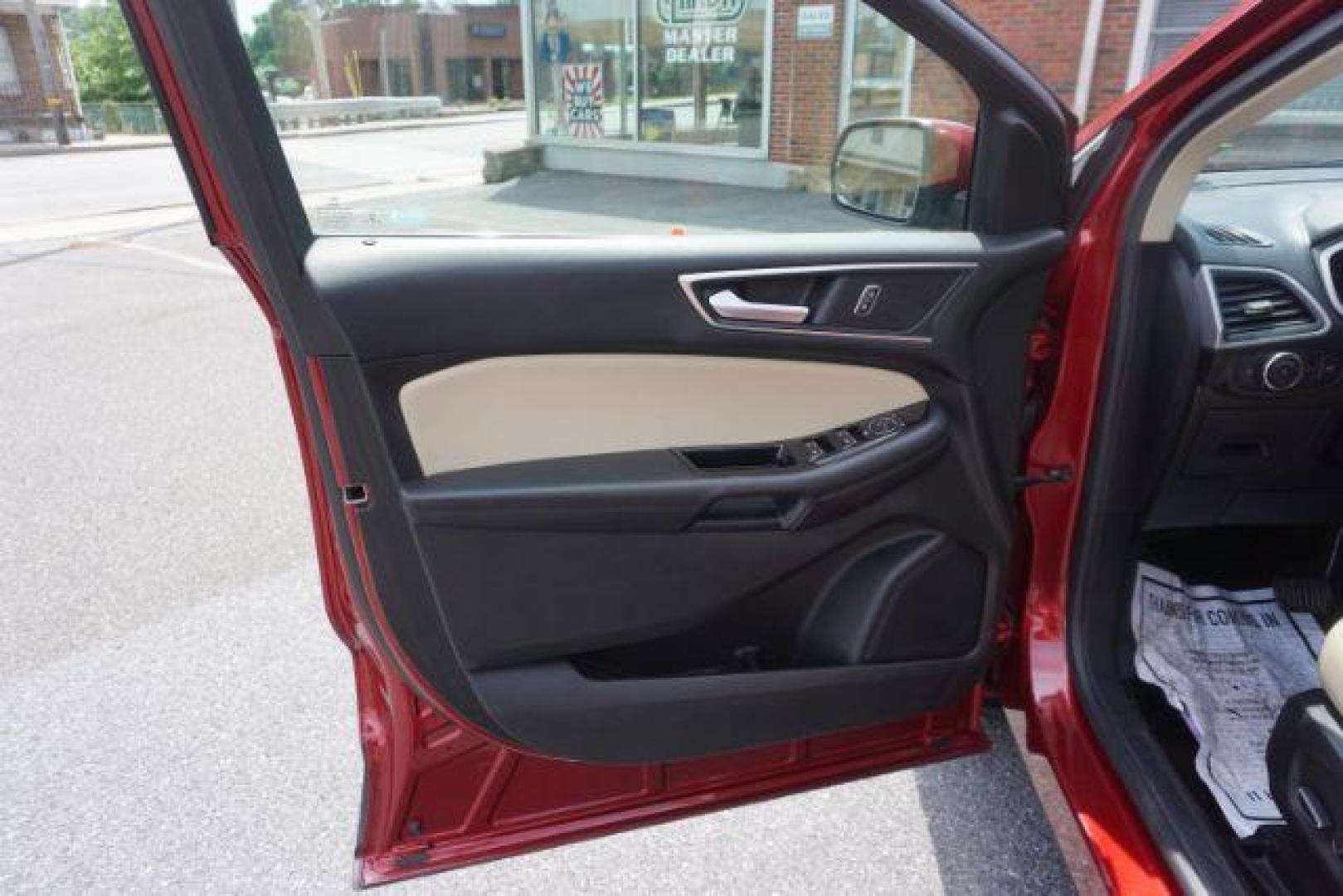 2016 Ruby Red Metallic Tinted Clearcoat Ford Edge SEL (2FMPK4J91GB) , located at 312 Centre Ave, Schuylkill Haven, PA, 17972, (570) 593-5278, 40.638130, -76.177383 - Photo#31