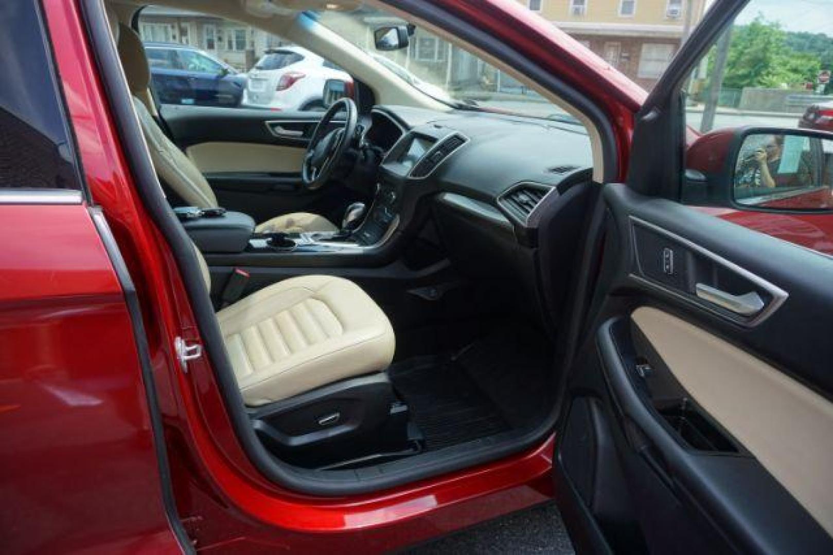 2016 Ruby Red Metallic Tinted Clearcoat Ford Edge SEL (2FMPK4J91GB) , located at 312 Centre Ave, Schuylkill Haven, PA, 17972, (570) 593-5278, 40.638130, -76.177383 - Photo#34