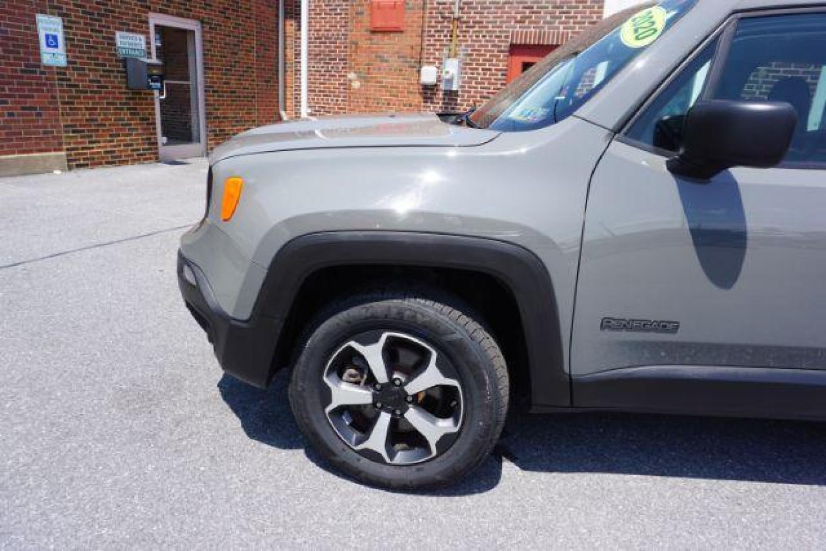 2020 Sting-Gray Clearcoat /Sandstorm/Black Jeep Renegade North Edition 4X4 (ZACNJBAB3LP) with an Tigershark MultiAir 2.4L I-4 variable valve contro engine, located at 312 Centre Ave, Schuylkill Haven, PA, 17972, (570) 593-5278, 40.638130, -76.177383 - Photo#16