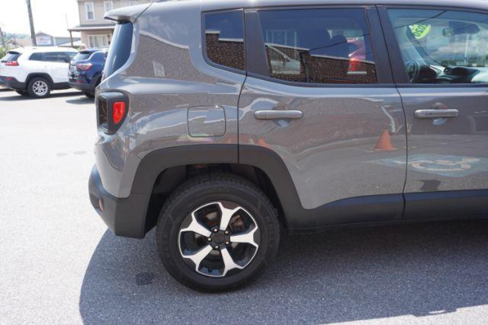 2020 Sting-Gray Clearcoat /Sandstorm/Black Jeep Renegade North Edition 4X4 (ZACNJBAB3LP) with an Tigershark MultiAir 2.4L I-4 variable valve contro engine, located at 312 Centre Ave, Schuylkill Haven, PA, 17972, (570) 593-5278, 40.638130, -76.177383 - Photo#24