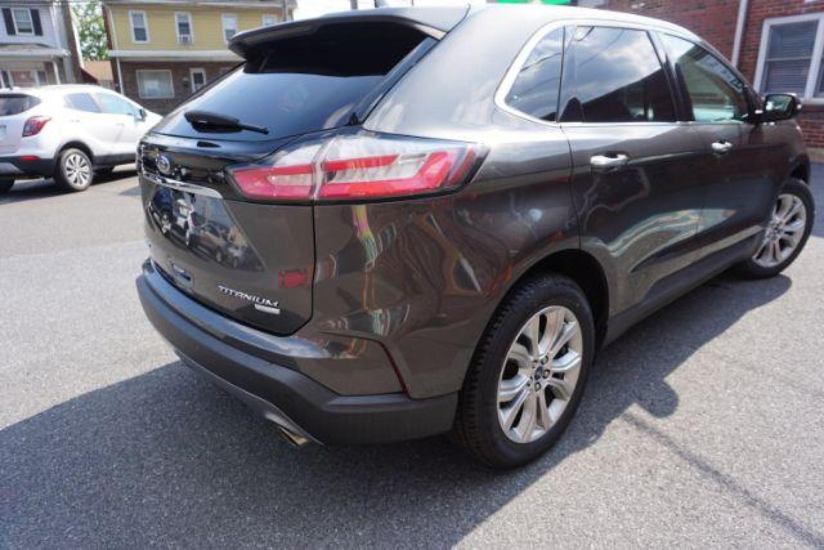 2019 Stone Gray Metallic Ford Edge Titanium (2FMPK4K92KB) with an EcoBoost 2L I-4 gasoline direct injection engine, located at 312 Centre Ave, Schuylkill Haven, PA, 17972, (570) 593-5278, 40.638130, -76.177383 - Photo#6