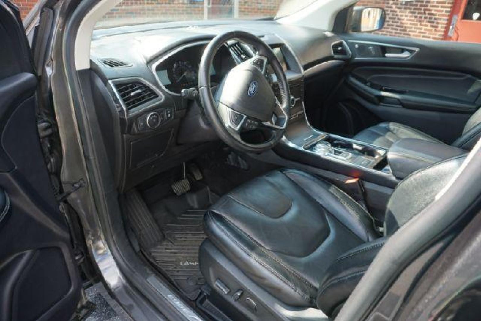2019 Stone Gray Metallic Ford Edge Titanium (2FMPK4K92KB) with an EcoBoost 2L I-4 gasoline direct injection engine, located at 312 Centre Ave, Schuylkill Haven, PA, 17972, (570) 593-5278, 40.638130, -76.177383 - Photo#23