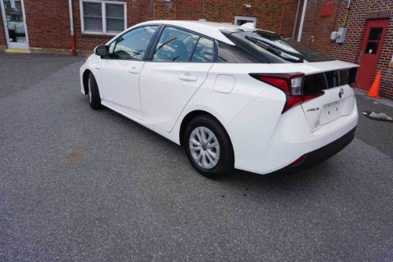 2020 Super White /Black Toyota Prius LE (JTDKARFU8L3) with an 1.8L I-4 DOHC engine, located at 312 Centre Ave, Schuylkill Haven, PA, 17972, (570) 593-5278, 40.638130, -76.177383 - Photo#1