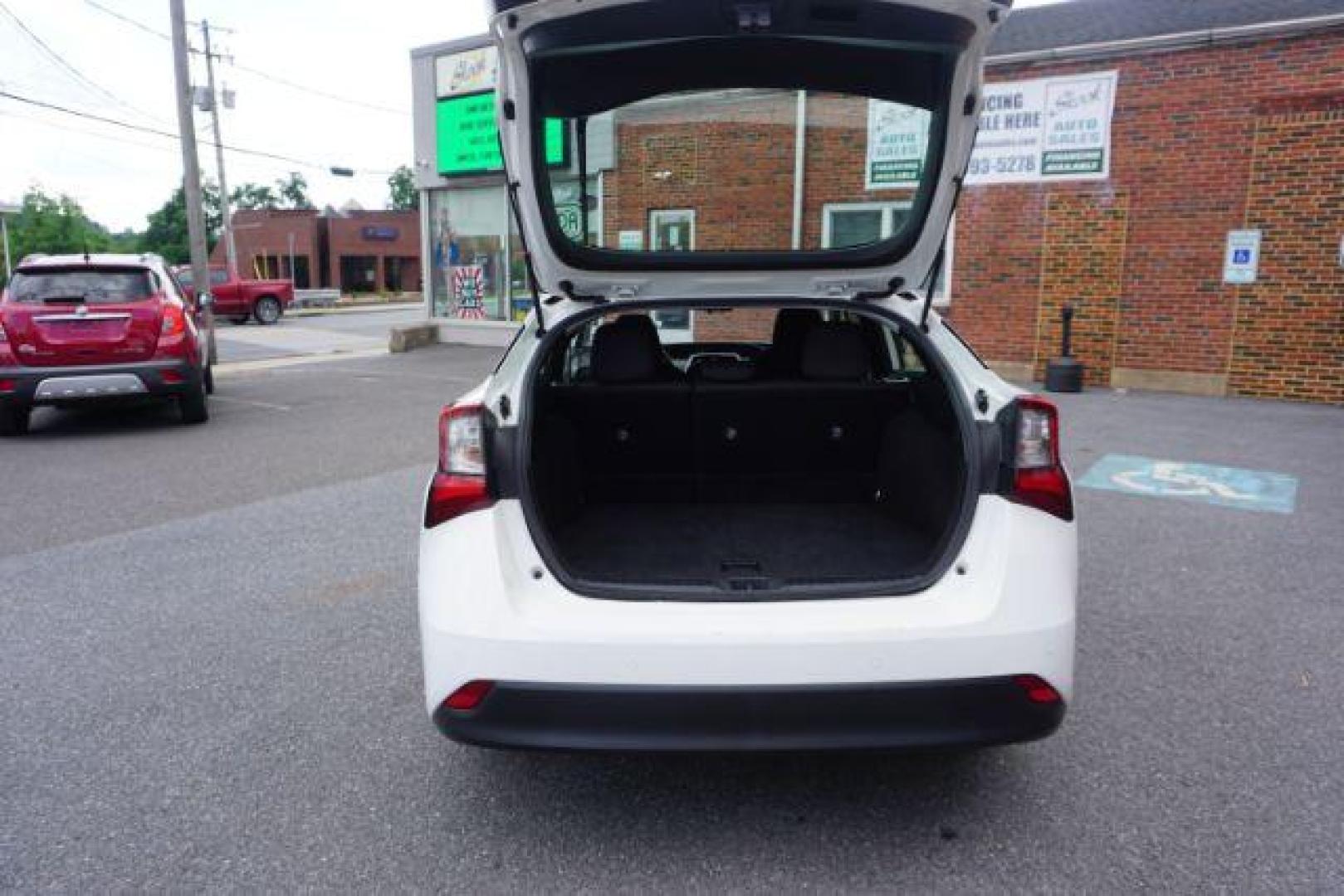2020 Super White /Black Toyota Prius LE (JTDKARFU8L3) with an 1.8L I-4 DOHC engine, located at 312 Centre Ave, Schuylkill Haven, PA, 17972, (570) 593-5278, 40.638130, -76.177383 - Photo#17