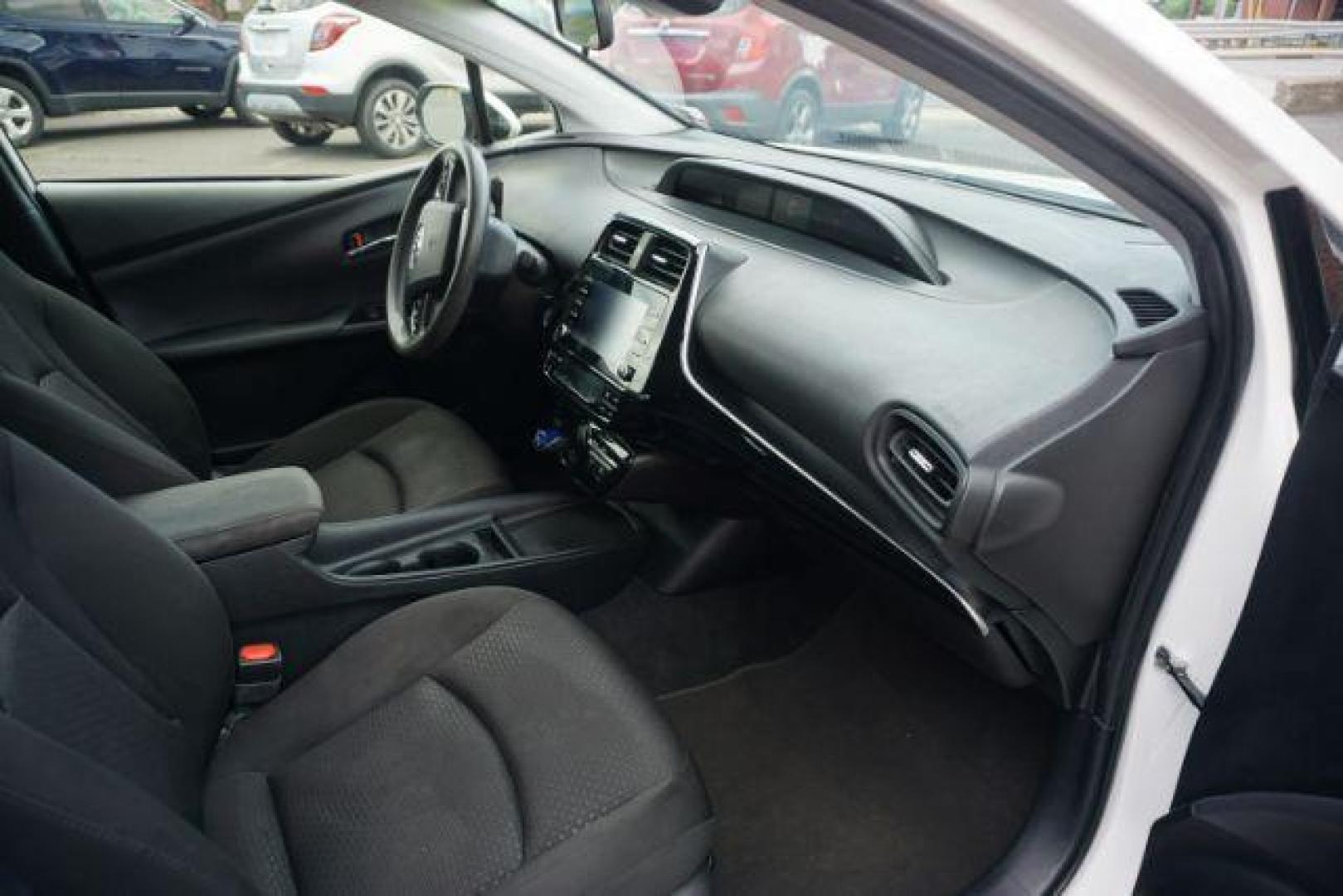 2020 Super White /Black Toyota Prius LE (JTDKARFU8L3) with an 1.8L I-4 DOHC engine, located at 312 Centre Ave, Schuylkill Haven, PA, 17972, (570) 593-5278, 40.638130, -76.177383 - Photo#18