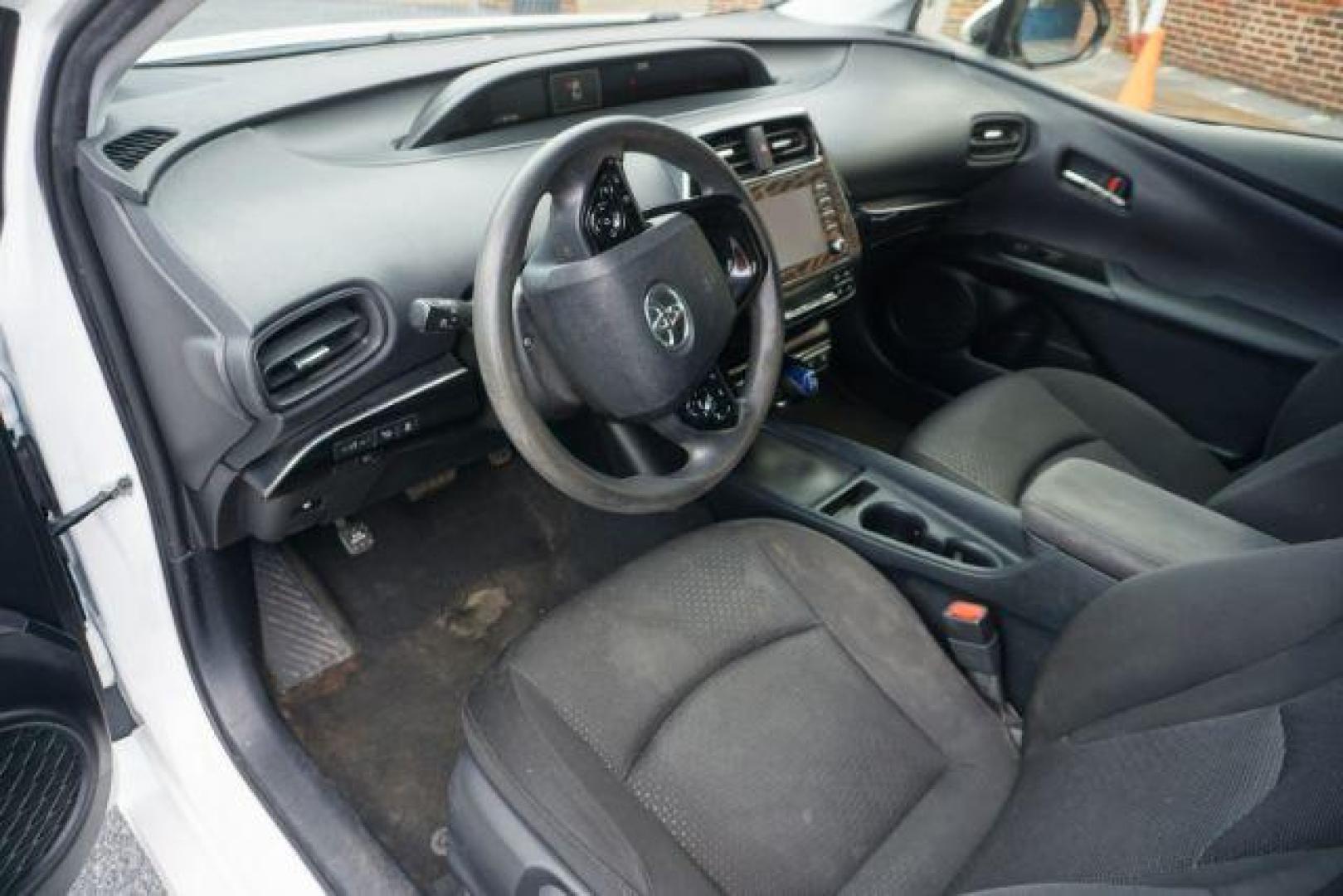 2020 Super White /Black Toyota Prius LE (JTDKARFU8L3) with an 1.8L I-4 DOHC engine, located at 312 Centre Ave, Schuylkill Haven, PA, 17972, (570) 593-5278, 40.638130, -76.177383 - Photo#21