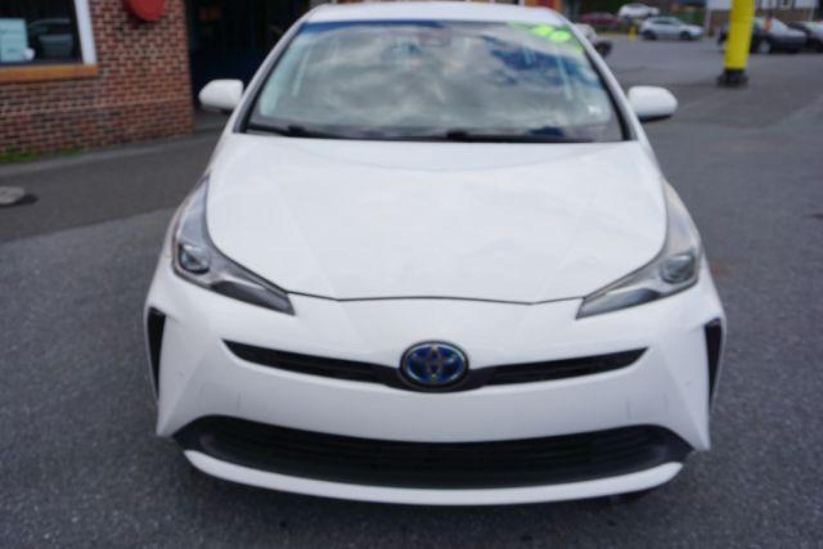 2020 Super White /Black Toyota Prius LE (JTDKARFU8L3) with an 1.8L I-4 DOHC engine, located at 312 Centre Ave, Schuylkill Haven, PA, 17972, (570) 593-5278, 40.638130, -76.177383 - Photo#7