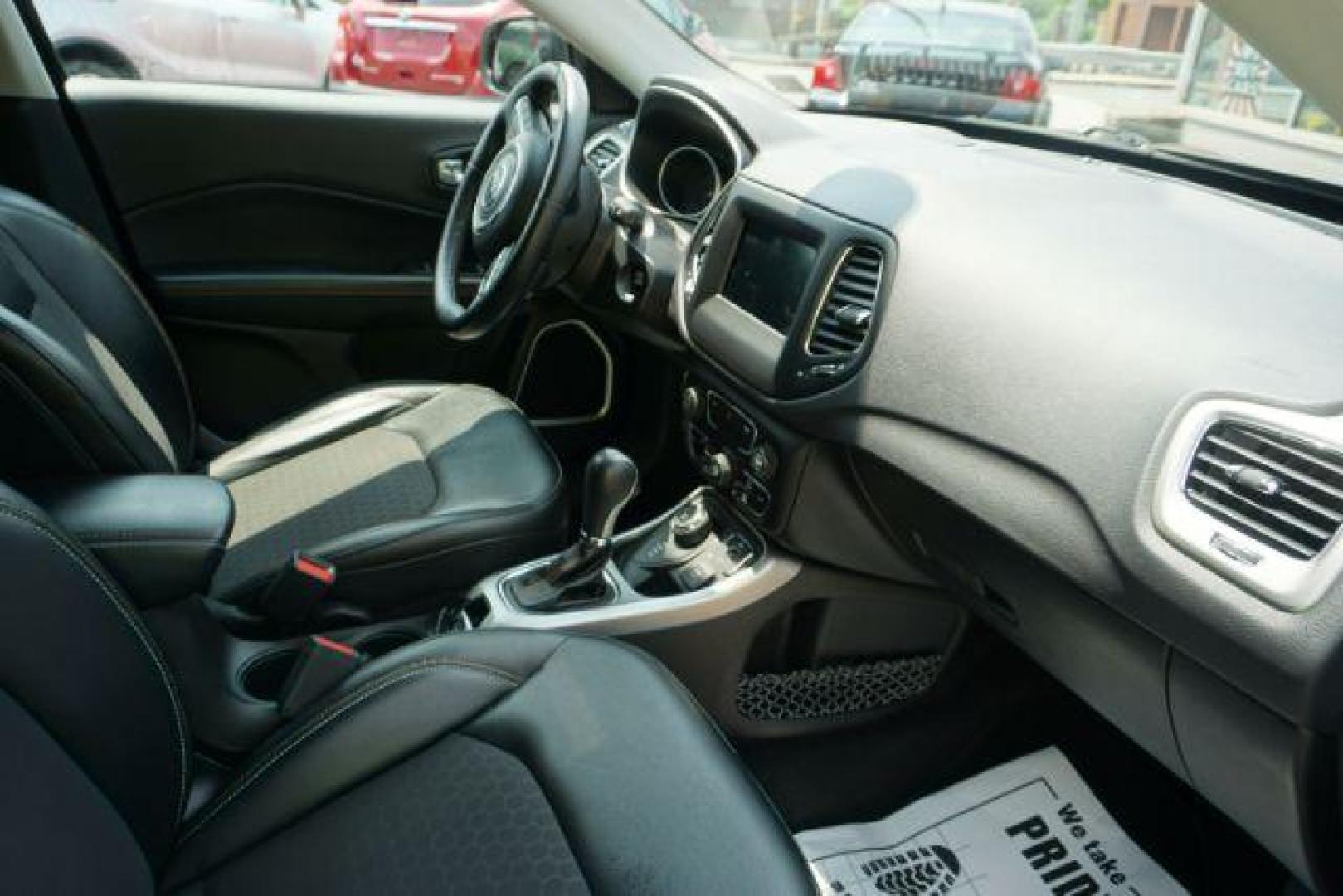 2018 Granite Crystal Metallic Clearcoat /Ski Gray/Black Jeep Compass Latitude 4x4 (3C4NJDBB4JT) , located at 312 Centre Ave, Schuylkill Haven, PA, 17972, (570) 593-5278, 40.638130, -76.177383 - Photo#19