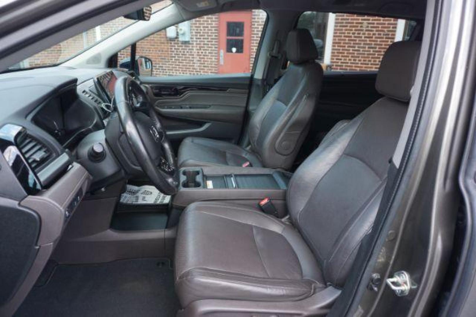 2018 Pacific Pewter Metallic /Gray Honda Odyssey Elite (5FNRL6H94JB) with an 3.5L V-6 gasoline direct injection engine, located at 312 Centre Ave, Schuylkill Haven, PA, 17972, (570) 593-5278, 40.638130, -76.177383 - Photo#14