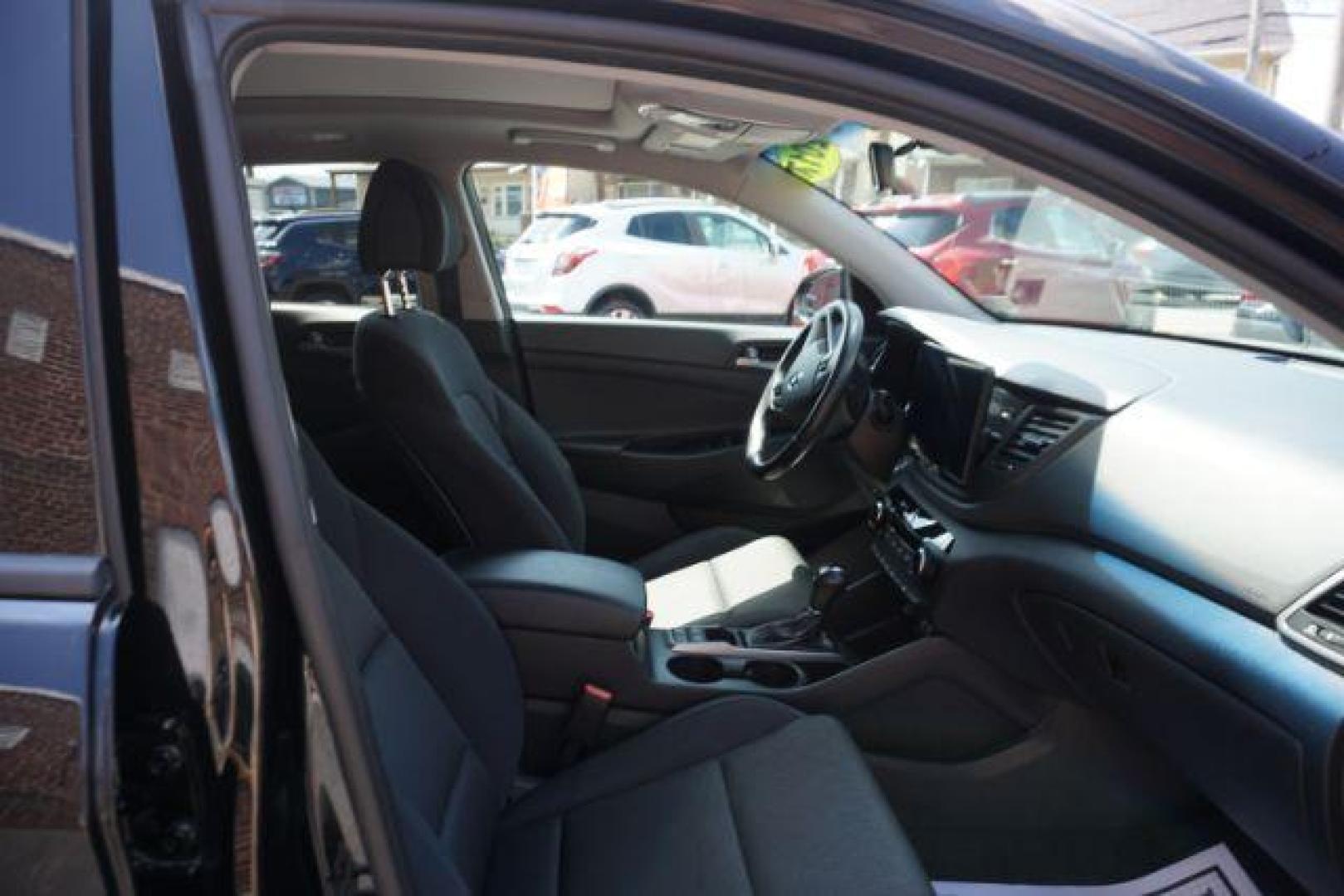 2017 Black Noir Pearl /Black Hyundai Tucson Night (KM8J3CA29HU) with an 1.6L I-4 gasoline direct injection engine, located at 312 Centre Ave, Schuylkill Haven, PA, 17972, (570) 593-5278, 40.638130, -76.177383 - Photo#13