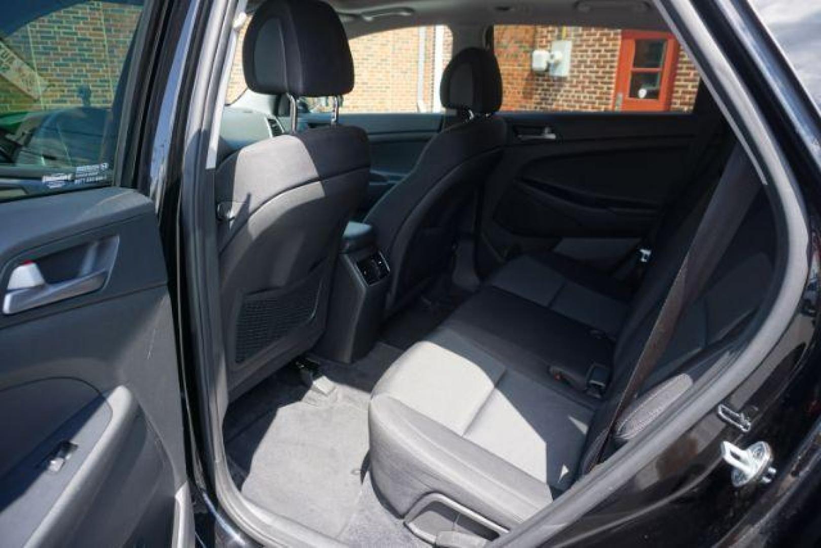 2017 Black Noir Pearl /Black Hyundai Tucson Night (KM8J3CA29HU) with an 1.6L I-4 gasoline direct injection engine, located at 312 Centre Ave, Schuylkill Haven, PA, 17972, (570) 593-5278, 40.638130, -76.177383 - Photo#20