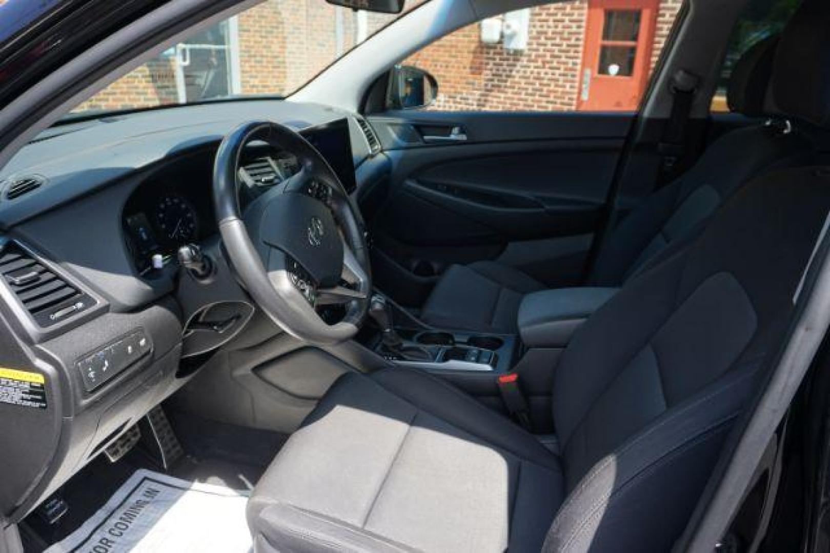 2017 Black Noir Pearl /Black Hyundai Tucson Night (KM8J3CA29HU) with an 1.6L I-4 gasoline direct injection engine, located at 312 Centre Ave, Schuylkill Haven, PA, 17972, (570) 593-5278, 40.638130, -76.177383 - Photo#23