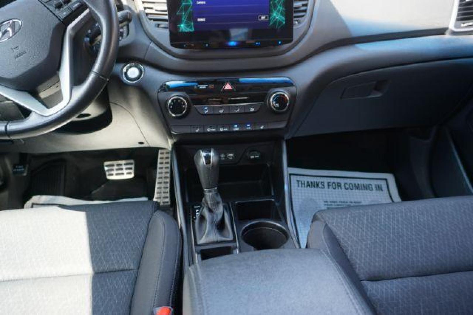 2017 Black Noir Pearl /Black Hyundai Tucson Night (KM8J3CA29HU) with an 1.6L I-4 gasoline direct injection engine, located at 312 Centre Ave, Schuylkill Haven, PA, 17972, (570) 593-5278, 40.638130, -76.177383 - Photo#26