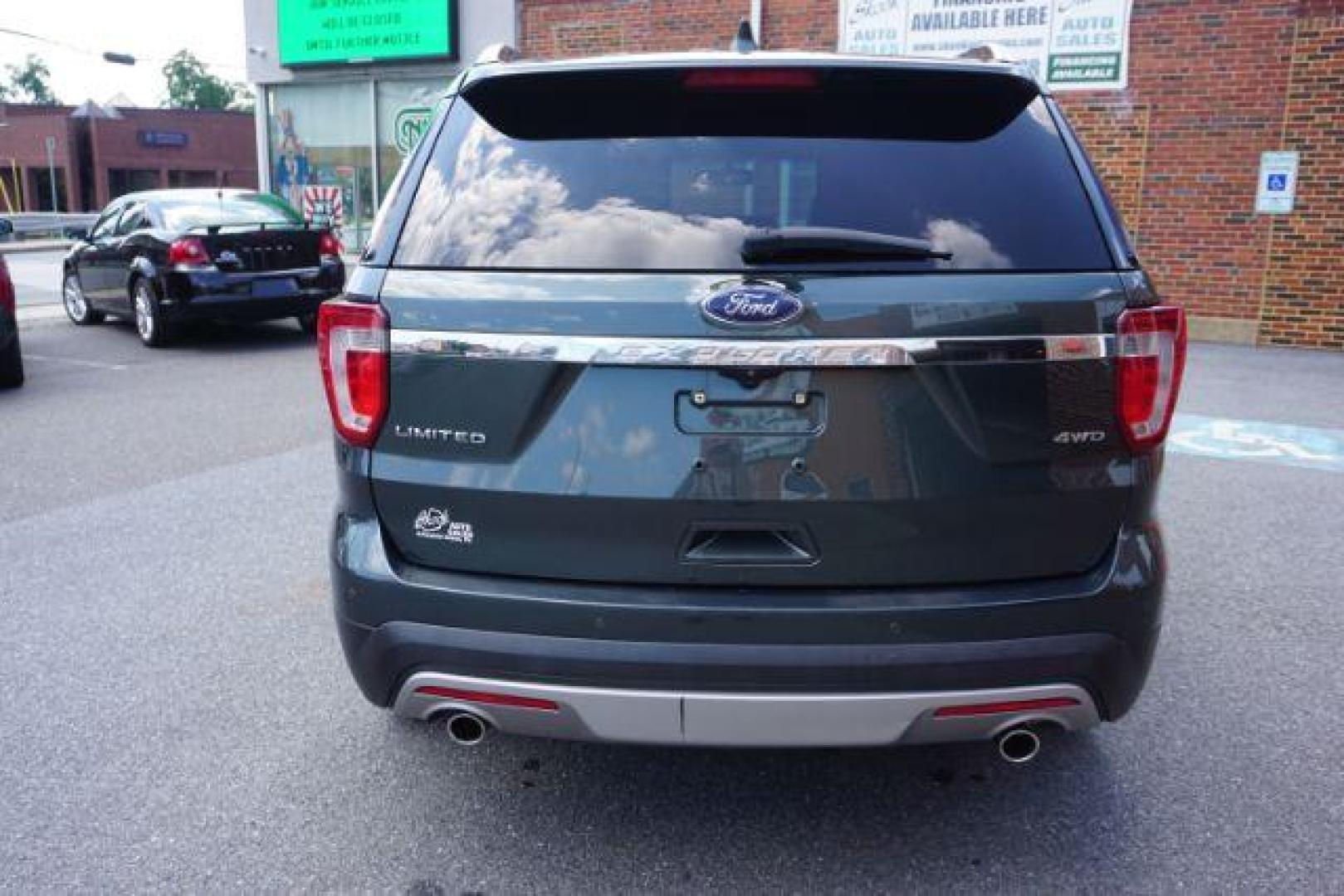 2016 Bronze Fire Metallic Tinted Clearcoat /Ebony Black Ford Explorer Limited (1FM5K8F85GG) with an EcoBoost 2.3L I-4 gasoline direct injection engine, located at 312 Centre Ave, Schuylkill Haven, PA, 17972, (570) 593-5278, 40.638130, -76.177383 - Photo#1