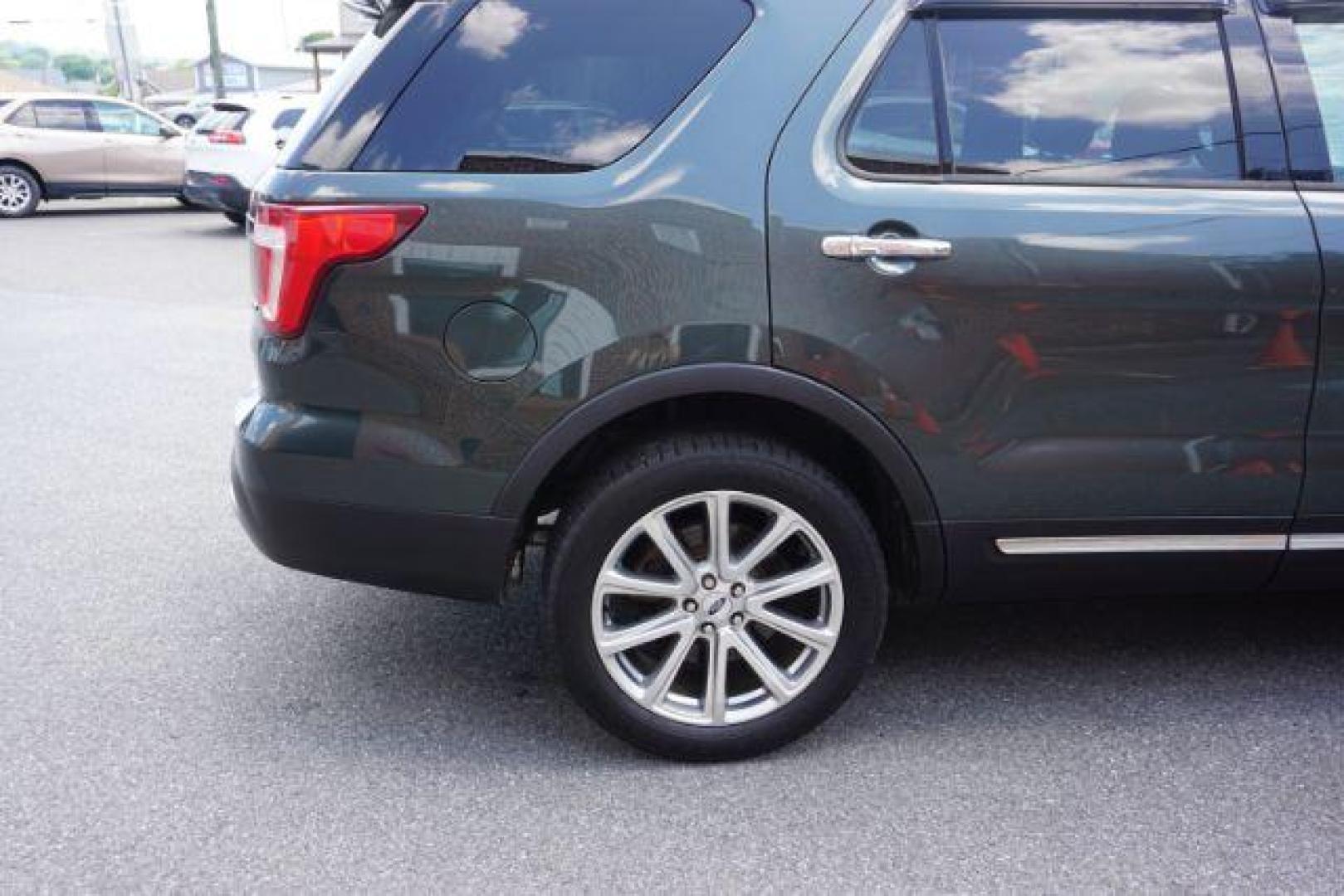 2016 Bronze Fire Metallic Tinted Clearcoat /Ebony Black Ford Explorer Limited (1FM5K8F85GG) with an EcoBoost 2.3L I-4 gasoline direct injection engine, located at 312 Centre Ave, Schuylkill Haven, PA, 17972, (570) 593-5278, 40.638130, -76.177383 - Photo#3