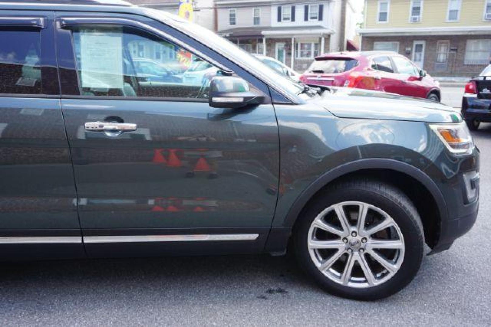 2016 Bronze Fire Metallic Tinted Clearcoat /Ebony Black Ford Explorer Limited (1FM5K8F85GG) with an EcoBoost 2.3L I-4 gasoline direct injection engine, located at 312 Centre Ave, Schuylkill Haven, PA, 17972, (570) 593-5278, 40.638130, -76.177383 - Photo#5